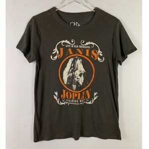 CHASER Janis Joplin Band Tee M